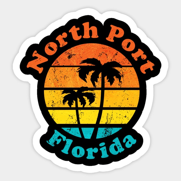 North Port Florida Sticker by Jennifer